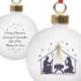 Personalised Nativity Bauble, thumbnail 3 of 3