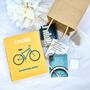 Cyclist Tea And Book Gift Set | Bike Lovers Book Set, thumbnail 2 of 12