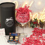 Merry Christmas Message Gin Glass With Chocolate Gift Boxed Set, thumbnail 4 of 6