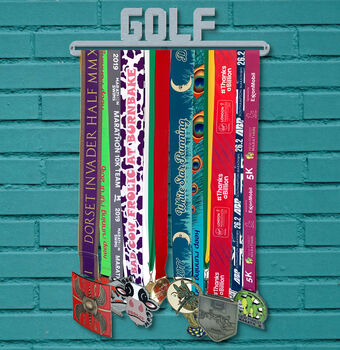 'Golf' Medal Display Hanger, 2 of 3