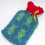 Beetle Knitted Hot Water Bottle Cover, thumbnail 2 of 9
