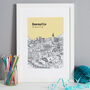 Personalised Newcastle Print, thumbnail 1 of 11