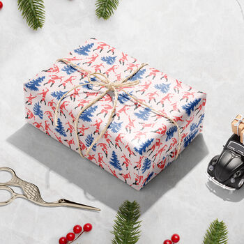Luxury Christmas Tree Matisse Inspired Gift Wrap, 3 of 5