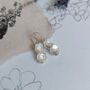 Sweet Daisy Drop Earrings Sterling Silver, thumbnail 5 of 8