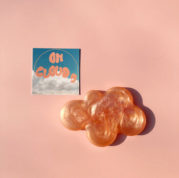 Dreamy Handmade Resin Cloud Coaster, 3 of 12