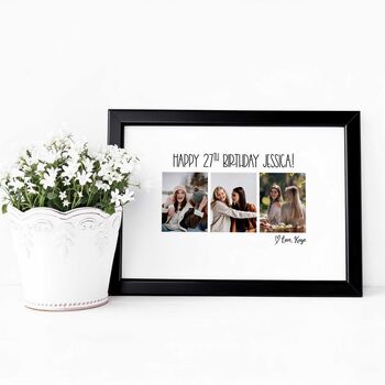 Personalised Best Friend Birthday Photo Print, 6 of 6