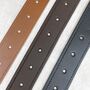 Personalised Men's Leather Belt For Him, thumbnail 1 of 12