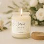 Personalised 'Will You Be My Flower Girl?' Scented White Glass Jar Candle • Wedding • Gift Box, thumbnail 1 of 2