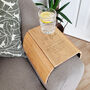 Personalised Classic Wooden Sofa Tray, thumbnail 1 of 5