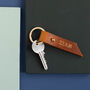 Special Date Leather Keyring, thumbnail 6 of 11