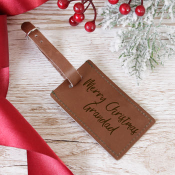 Leather Gift Tags -Set of 6
