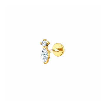 Imperial Geometric Mini Crystal Earring, 3 of 5