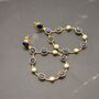 Blue Sapphire And Pearl Hoop Earrings, thumbnail 7 of 12