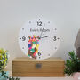 Printed Modern Llama Children's Clock, thumbnail 1 of 2