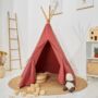 Personalised Scandi Rose Teepee Tent, thumbnail 1 of 5