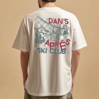 Personalised Apres Ski Club Graphic T Shirt, 2 of 4