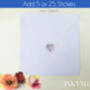 Wife Multicoloured Butterfly Love Heart Card, thumbnail 5 of 12