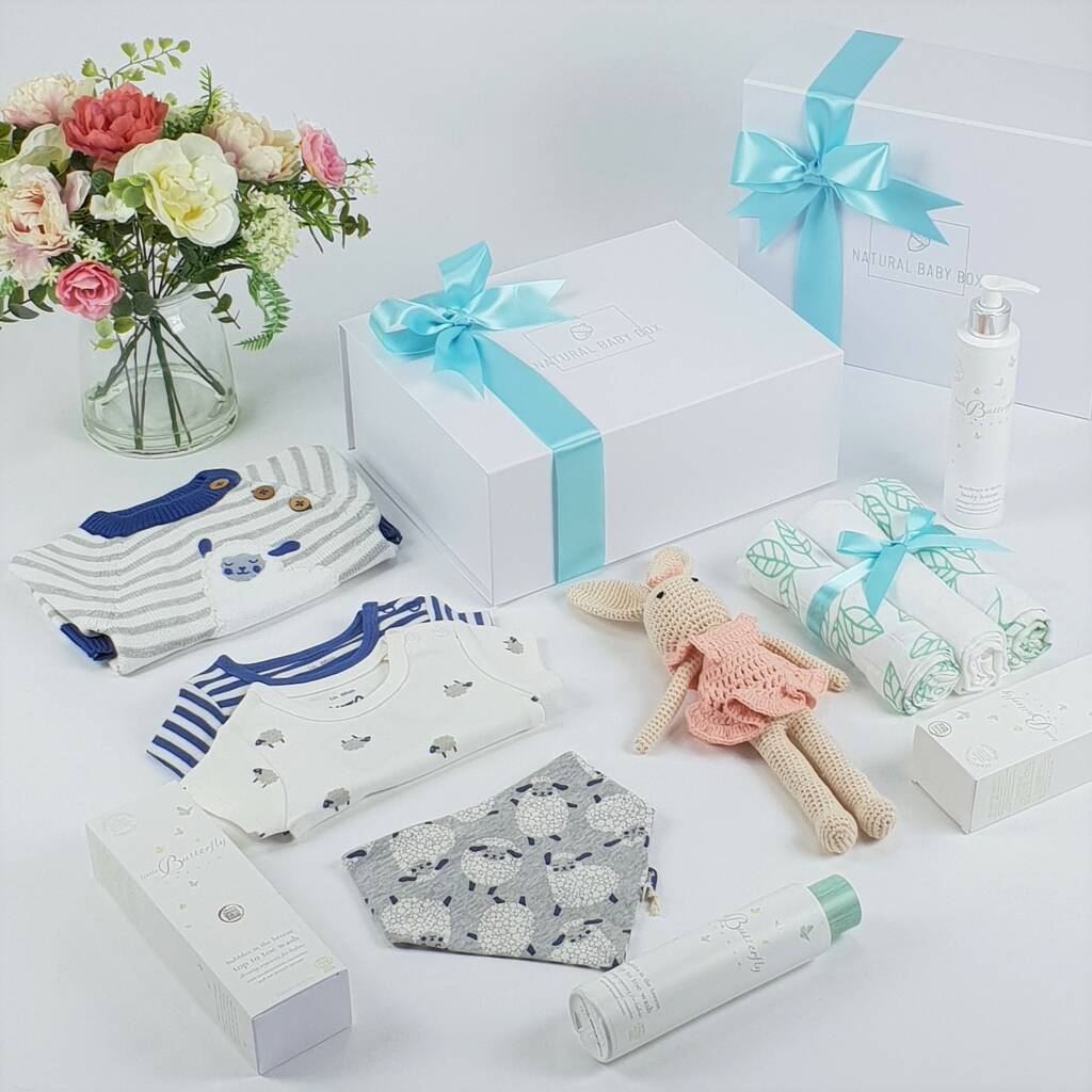Image of Welcome To The World New Baby Gift Box