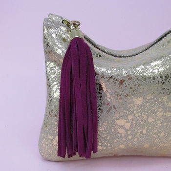 Betsy Mini Suede Clutch, 11 of 11