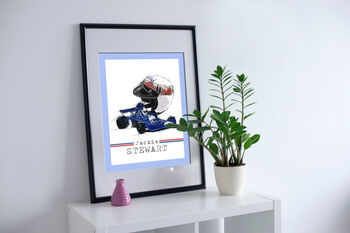 Jackie Stewart Graphic Designed F1 Poster, 3 of 4