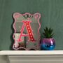 Personalised Initial Wavy Edge Mirror, thumbnail 1 of 12