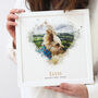 Voucher For Personalised Pet Watercolour Framed Print, thumbnail 2 of 8