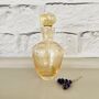 Rare Vintage Decorative Golden Glass Perfume Bottle ~ 25, thumbnail 1 of 6