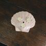 Scallop Shell Soap Dish In Pink, thumbnail 3 of 4