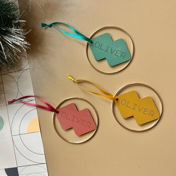 Personalised Decoration Christmas Ornament, 6 of 6