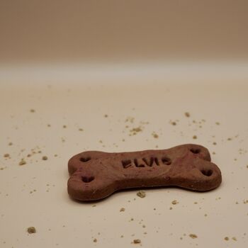 Personalised Plant Based Dog Bone Biscuit Treats, 9 of 11