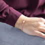 Single Swarovski Pearl Beaded Bracelet, thumbnail 4 of 12
