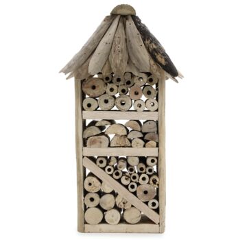 Tall Bee And Bug House Made From Driftwood, 5 of 7