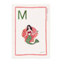 'M' For Mermaid Alphabet Limited Edition Print, thumbnail 2 of 5
