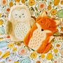 Fox And Owl Hot Water Bottle And Cover, thumbnail 1 of 4