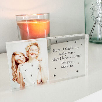 Mum, I Thank My Lucky Stars Acrylic Block, 8 of 8