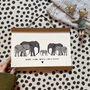 Personalised Animal Family A4 Print, thumbnail 1 of 10