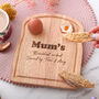 Personalised Mums Breakfast In Bed Board, thumbnail 1 of 3