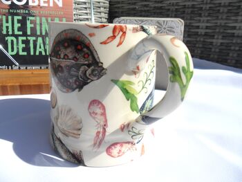 Tankard Mug In Seashore Design, 8 of 11