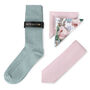 Mens Luxury Plain Pink Tie Gift Box Set, thumbnail 3 of 4