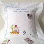 Personalised Pirate Tooth Treasure Cushion, thumbnail 1 of 4