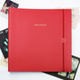 'This Is Your Life' Recycled Leather Jumbo Photo Album, thumbnail 1 of 4