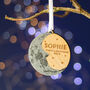 Baby's First Christmas Moon Tree Ornament, thumbnail 4 of 9