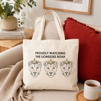 Women’s Football Supporter Tote Bag, 4 of 6