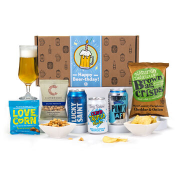 Alcohol Free Craft Beer And Snack Gift Set, 3 of 7