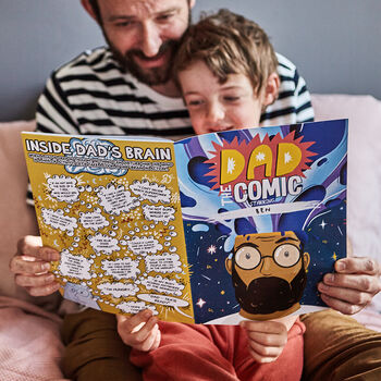 Dad 'The Comic' Personalised Comic For Dad, 2 of 11