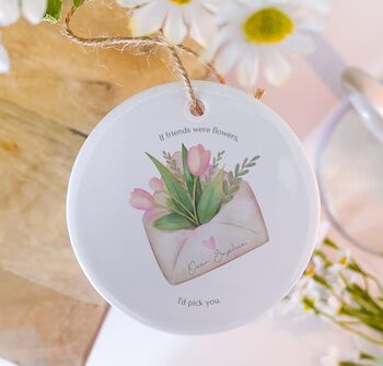 Personalised Friends Are Flowers Candle Gift, 2 of 9