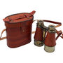 Personalised Bronze Binoculars With Leather Case, thumbnail 11 of 12