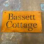 Style B Corten Steel House Name Sign, thumbnail 5 of 10