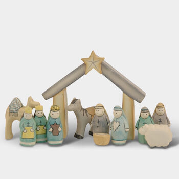 Wooden Nativity Scene In Gift Box, 2 of 3