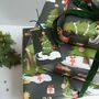 Retro Christmas Tree Wrapping Paper, thumbnail 9 of 12